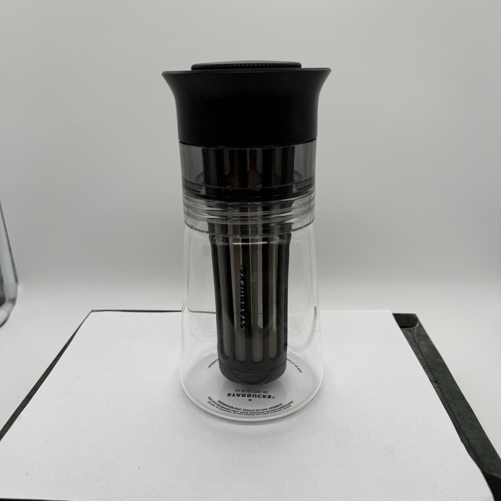 Starbucks 2022 Cold Brew Coffee Maker 24oz Glass Carafe Infuser Limited Ed